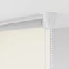 vidaXL Estor Enrollable Opaco blanco roto 40x130 cm Tela Ancho 35,7 cm