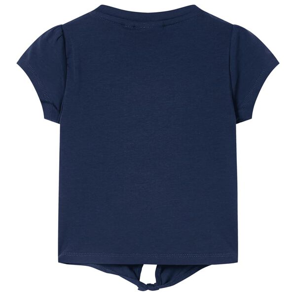 Camiseta infantil azul marino 104