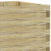 vidaXL Arriate elevado rectangular madera 100x50x40 cm