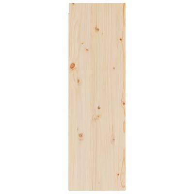 vidaXL Armario de pared de madera maciza de pino 30x30x100 cm