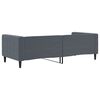 vidaXL Sof&aacute; cama sin colch&oacute;n terciopelo gris oscuro 90x200 cm