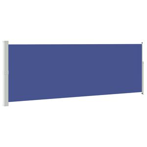 vidaXL Toldo lateral retr&aacute;ctil 160x500 cm azul