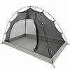 vidaXL Tienda con techo Gris y Negro 236 x 108 x 120 cm