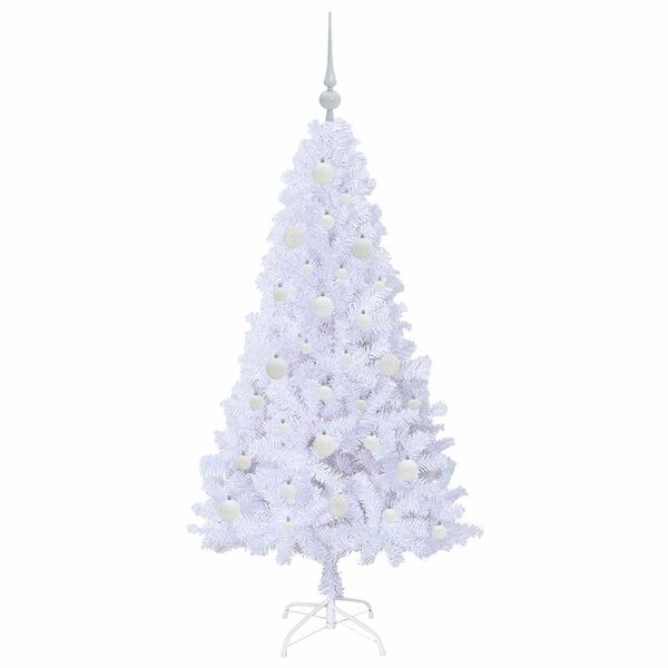 vidaXL &Aacute;rbol de Navidad artificial con 150 LED 150 cm PVC y Acero