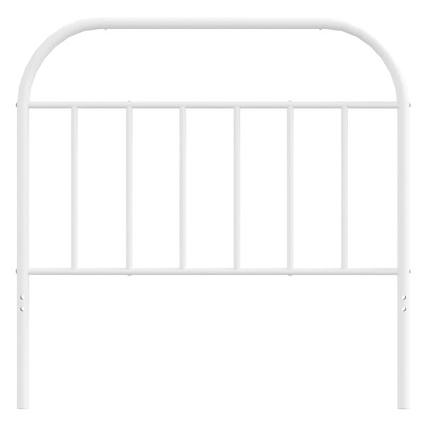 vidaXL Cabecero de metal blanco 107 cm