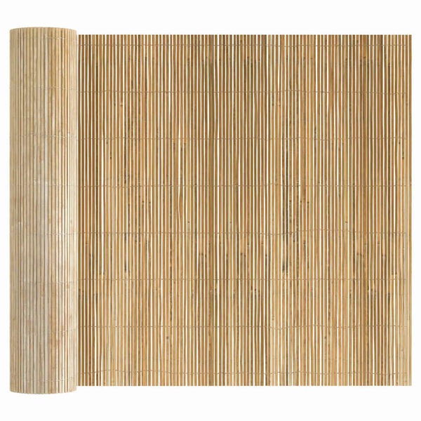 vidaXL Cerca de Bamb&uacute; Natural 600 x 125 cm Bamb&uacute;