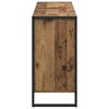 vidaXL Gabinete de Ba&ntilde;o con puerta Madera Vieja 90 x 30 x 60 cm