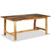 vidaXL Mesa de comedor de madera maciza reciclada 180 cm