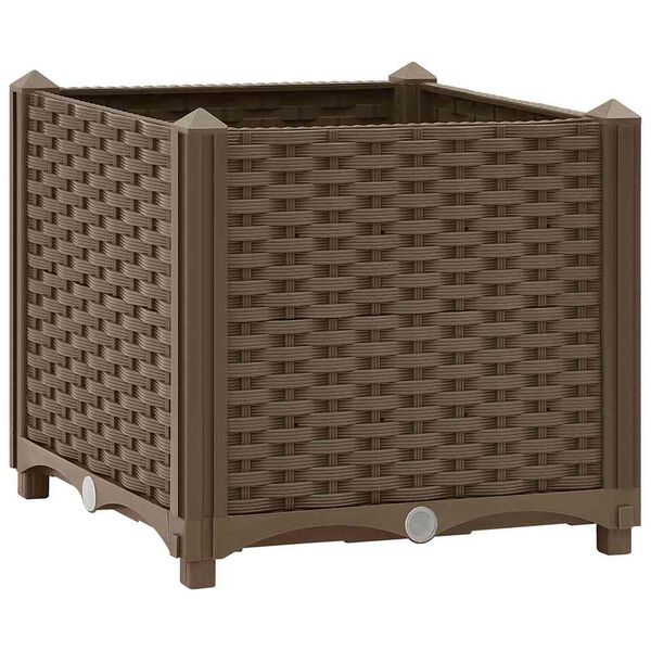 vidaXL Arriate 40x40x38 cm polipropileno