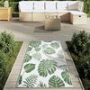 vidaXL Alfombra de exterior PP ARAKIL verde 80x150 cm