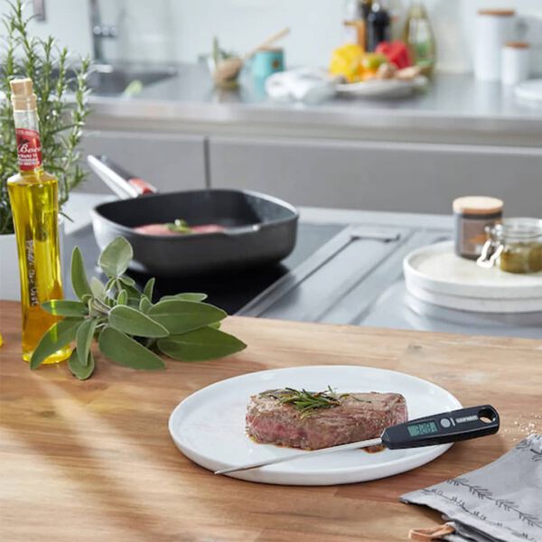Leifheit Term&oacute;metro de cocina digital negro 03095