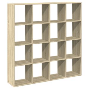 vidaXL Estanter&iacute;a madera de ingenier&iacute;a roble Sonoma 137,5x29x137,5 cm
