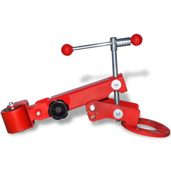 vidaXL Herramienta para ensanchar guardabarros / Fender Roller Rojo