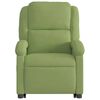 vidaXL Sill&oacute;n reclinable de masaje elevable terciopelo verde claro