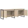 vidaXL Gabinete de TV Sonoma 140 x 36 x 49.5 cm Madera contrachapada