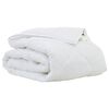 vidaXL Edred&oacute;n 220 x 135 x 4 cm No Poli&eacute;ster Blanco Transpirable