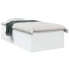 vidaXL Estructura de cama de suelo Blanco 80 x 200 cm