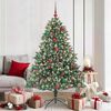 vidaXL &Aacute;rbol de Navidad artificial Verde 180 cm PVC, Pl&aacute;stico y Acero