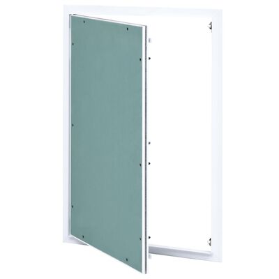 vidaXL Panel de acceso marco de aluminio y placa de yeso 300x600 mm