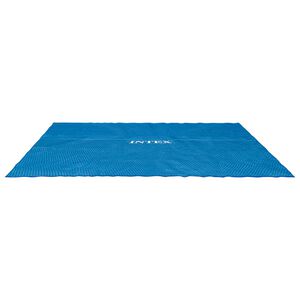 Intex Cubierta de piscina solar de polietileno azul 538x253 cm