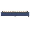 vidaXL Estructura de cama con somier tela azul 90x190 cm