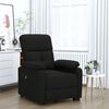 vidaXL Sill&oacute;n elevable tela negro