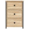 vidaXL Mesita de noche madera de ingenier&iacute;a roble Sonoma 40x36x60 cm