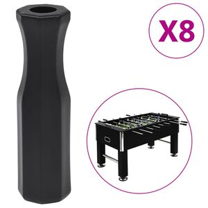 vidaXL Mangos de barra de futbol&iacute;n 8 unidades