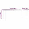 vidaXL Conjunto de Comedor de Jard&iacute;n 9 pcs Gris rat&aacute;n sint&eacute;tico