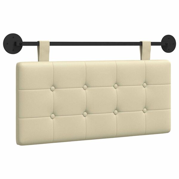 vidaXL Cabecera Colgante Montaje en la pared Cuero sint&eacute;tico