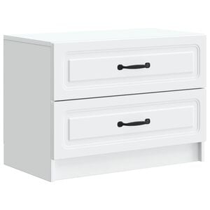 vidaXL Armario de Noche 62 x 34,5 x 44,5 cm Madera de Ingenier&iacute;a