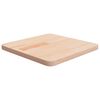 vidaXL Tablero de mesa cuadrada madera de roble sin tratar 40x40x2,5cm