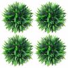 vidaXL Bolas de boj artificial 4 unidades 15 cm