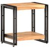 vidaXL Mesa auxiliar de madera maciza de acacia 40x30x40 cm