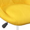 vidaXL Sillas de comedor giratorias 4 uds terciopelo amarillo mostaza
