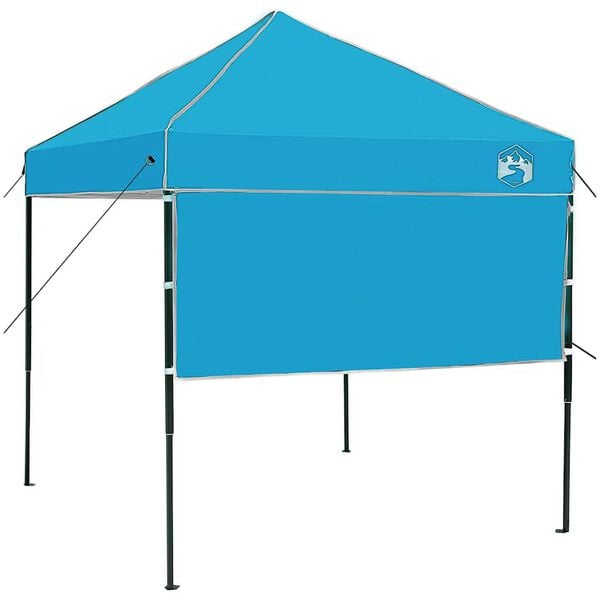 vidaXL Carpa Dosel Manual Azul 194 x 194 x 251 cm tela