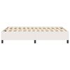 vidaXL Cama de plataforma Crema 120 x 190 cm tela
