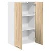 vidaXL Mueble colgante con puerta Roble Sonoma 60 x 31 x 100 cm