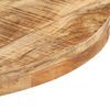 vidaXL Mesa de bistr&oacute; redonda madera de mango rugosa &Oslash;50x75 cm