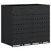 vidaXL Almacenamiento para Contenedor Rueda con Techo para Plantas para Contenedor de 240L