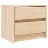vidaXL Mesitas de noche 2 uds madera maciza de pino 40x31x35,5 cm