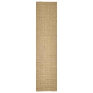 vidaXL Alfombra de sisal para rascador 80x350 cm