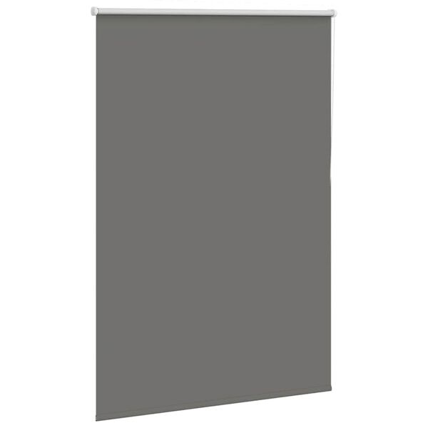 vidaXL Estor Enrollable Opaco gris 115x130 cm Tela Ancho 110,7 cm