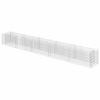vidaXL Arriate de gaviones de acero 450x50x50 cm