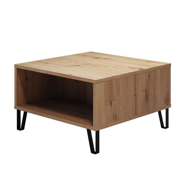 Trendteam Mesa de centro Touch roble artesanal