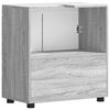 vidaXL Juego de Muebles de Ba&ntilde;o TULUM Gris Sonoma 60 x 34 x 63 cm