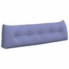 vidaXL Coj&iacute;n de Espalda Azul jeans 160 x 24 x 50 cm tela