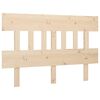 vidaXL Cabecero de cama madera maciza de pino 143,5x3x81 cm