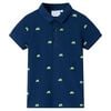 Polo infantil azul marino 128