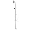 vidaXL Ducha de jard&iacute;n de aluminio 215 cm